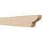 Ekena Millwork 4in. W x 6in. H x 32in. L Greensboro Woodgrain TimberThane Rafter Tail, Primed Tan RFTUR04X06X32GRNRCPR - alternate 1